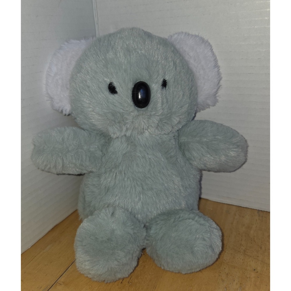 anko Koala Plush Kmart Australia Gray Stuffed Animal Fluffy White Ears 9 inch